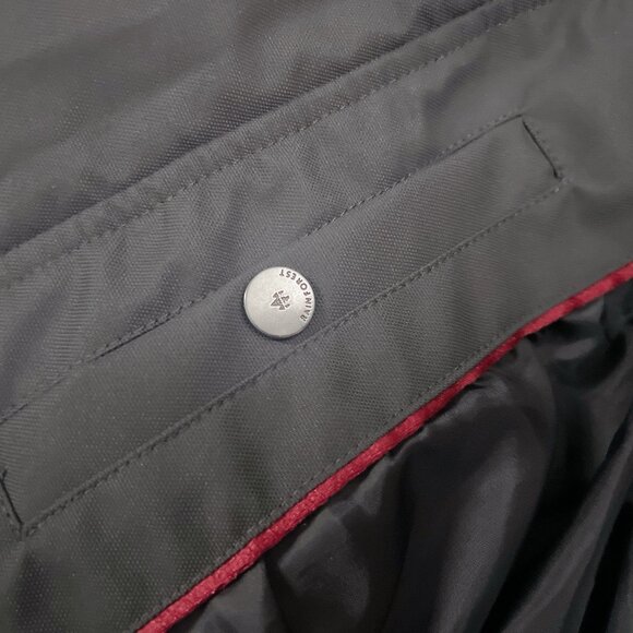 Rainforest RFT Thick Puffer Winter Jacket Coat Parka Faux Fur Womens Small Gray - Picture 9 of 9